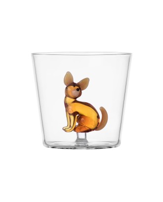 Pahar pentru apa, 8 cm, Chihuahua, Dogs by Alessandra Baldereschi - ICHENDORF